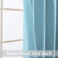 Cortinas blackout azul-celeste de 84 &quot;de comprimento